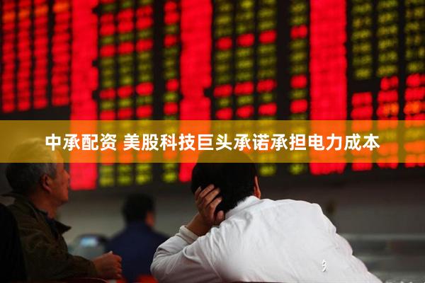 中承配资 美股科技巨头承诺承担电力成本